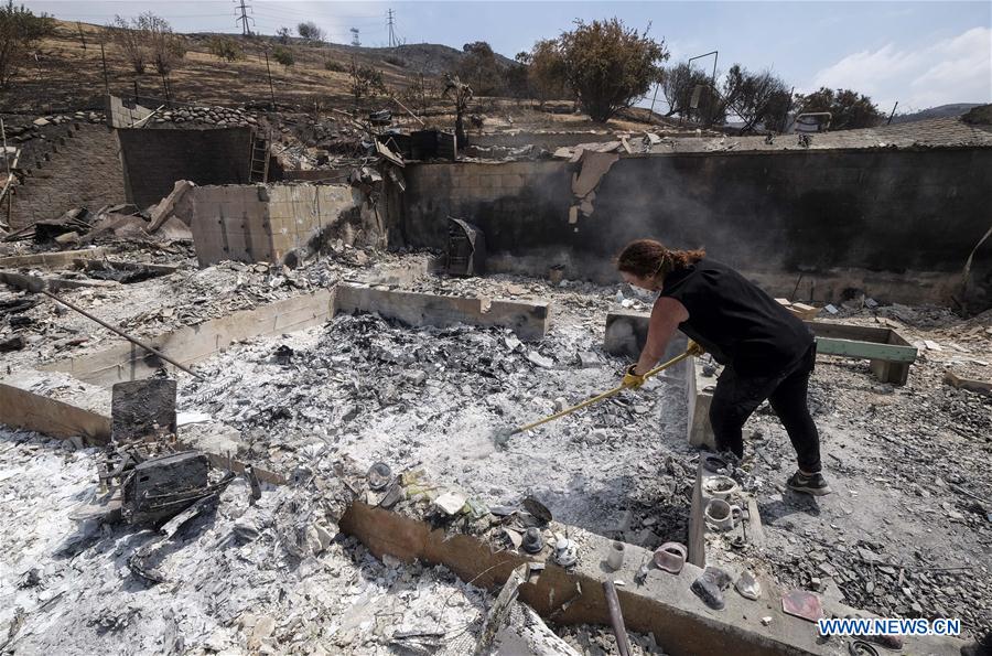 U.S.-LOS ANGELES-WILDFIRE