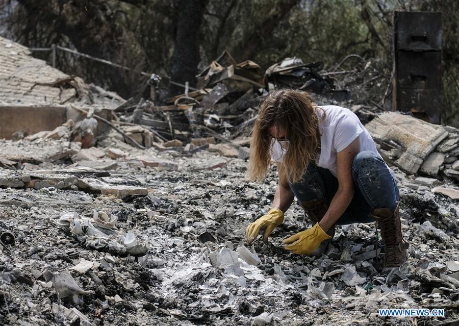 U.S.-LOS ANGELES-WILDFIRE