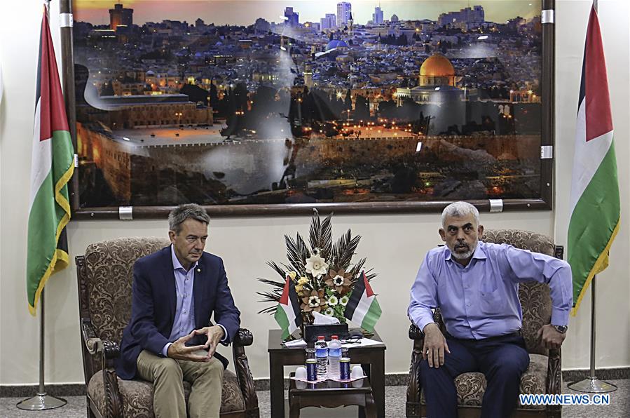 MIDEAST-GAZA-ICRC-VISIT