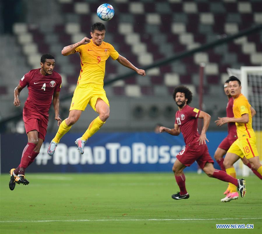 (SP)QATAR-DOHA-SOCCER-FIFA WORLD CUP-QUALIFIERS-CHINA VS QATAR