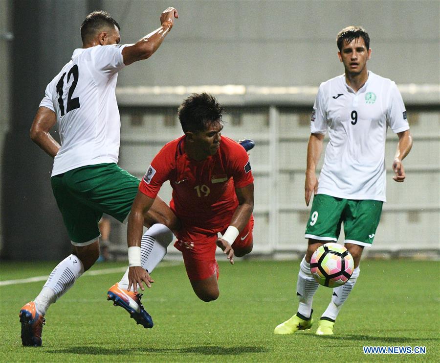 (SP)SINGAPORE-SOCCER-AFC ASIAN CUP QUALIFIER
