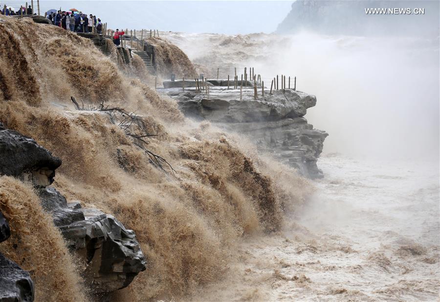 #CHINA-SHAANXI-HUKOU WATERFALL (CN) 