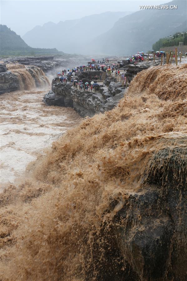 #CHINA-SHAANXI-HUKOU WATERFALL (CN) 