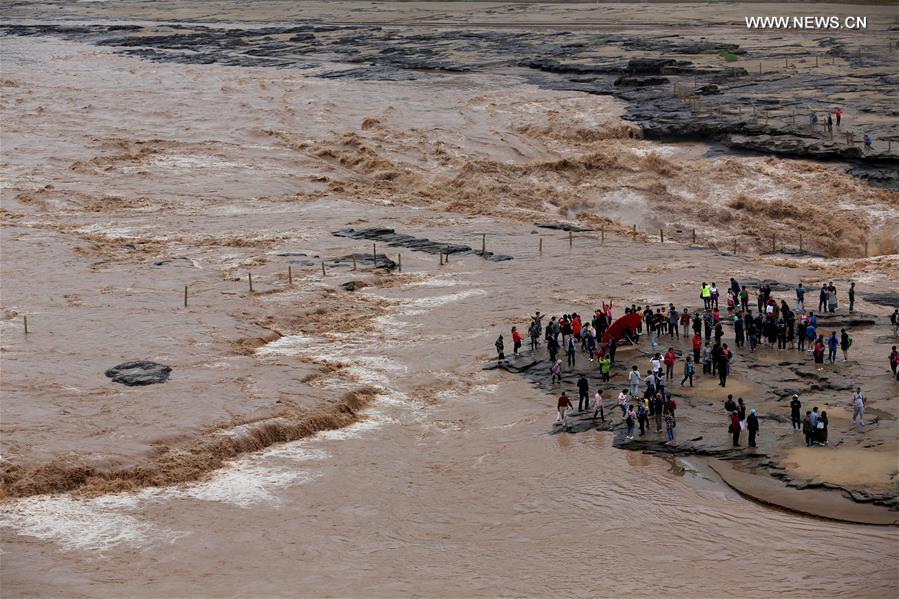 #CHINA-SHAANXI-HUKOU WATERFALL (CN) 
