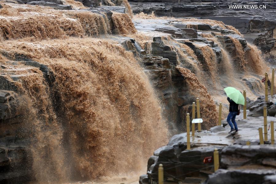 #CHINA-SHAANXI-HUKOU WATERFALL (CN) 