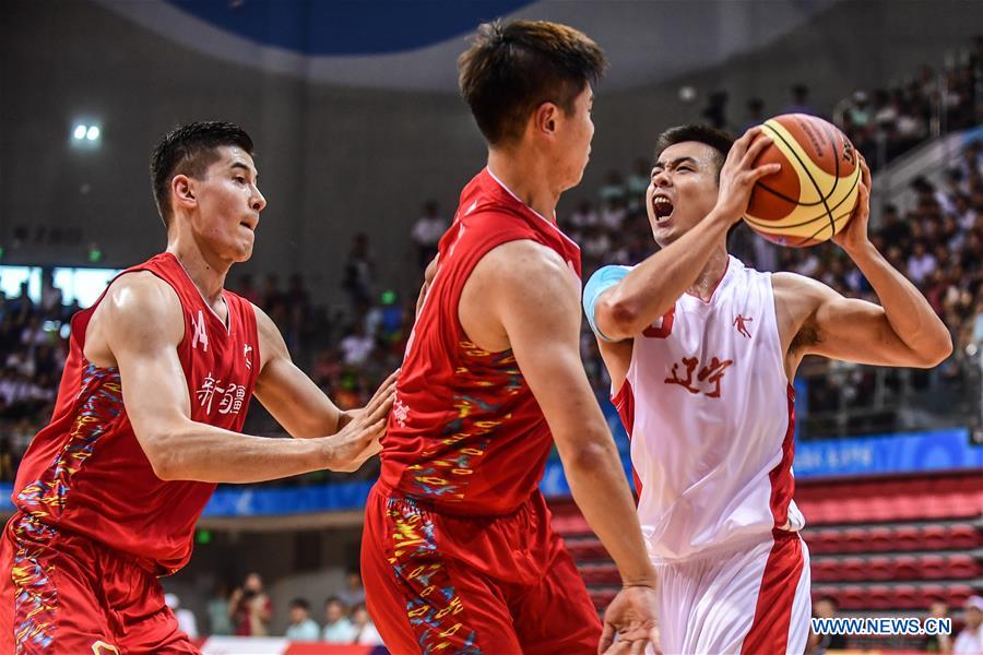 (SP)CHINA-TIANJIN-BASKETBALL-13TH CHINESE NATIONAL GAMES (CN)