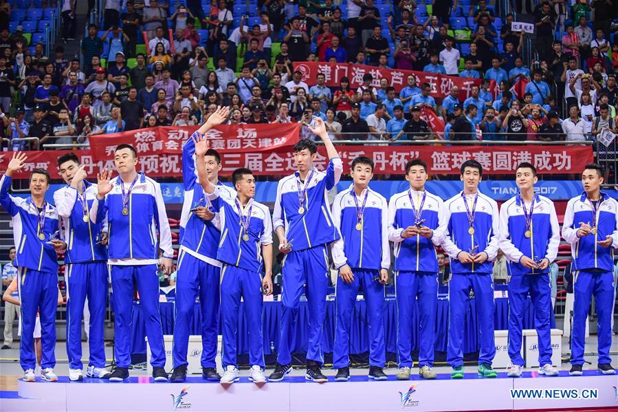 (SP)CHINA-TIANJIN-BASKETBALL-13TH CHINESE NATIONAL GAMES (CN)