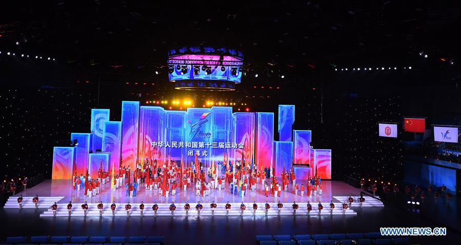 (SP)CHINA-TIANJIN-13TH CHINESE NATIONAL GAMES-CLOSING CEREMONY (CN)