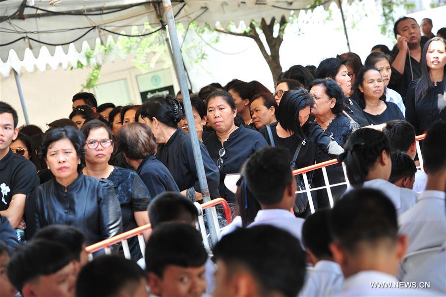 THAILAND-BANGKOK-KING-BHUMIBOL-FUNERAL-PREPARATION