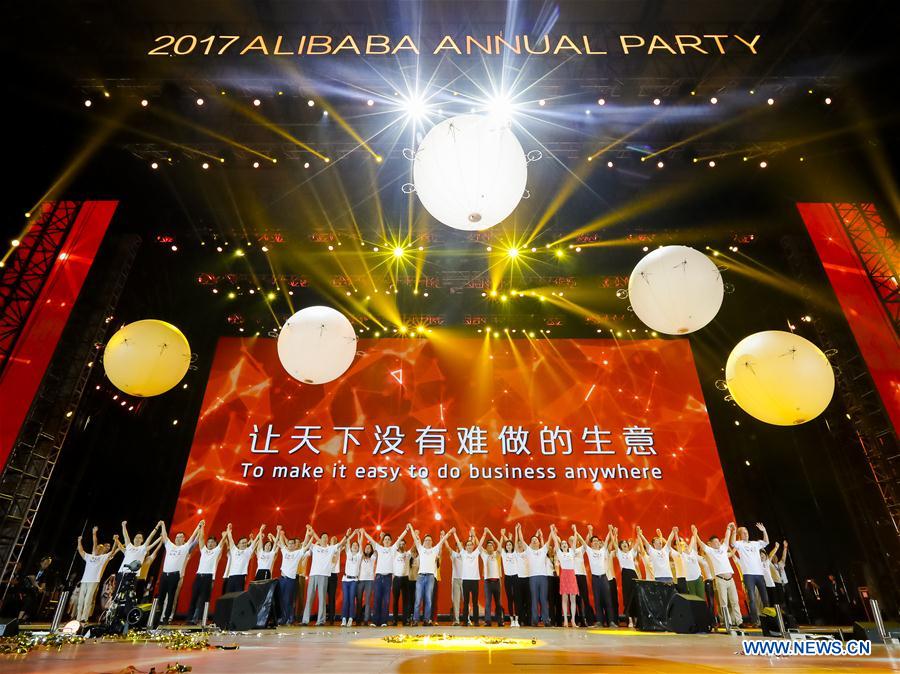 CHINA-HANGZHOU-ALIBABA-ANNUAL PARTY (CN)