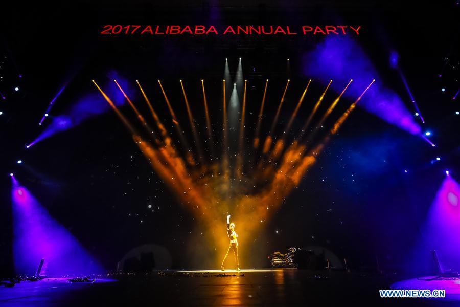 CHINA-HANGZHOU-ALIBABA-ANNUAL PARTY (CN)
