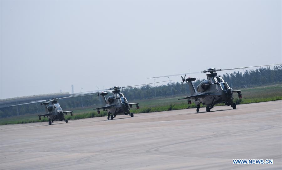CHINA-TIANJIN-HELICOPTER EXPO-FENGLEI-ARRIVAL (CN)