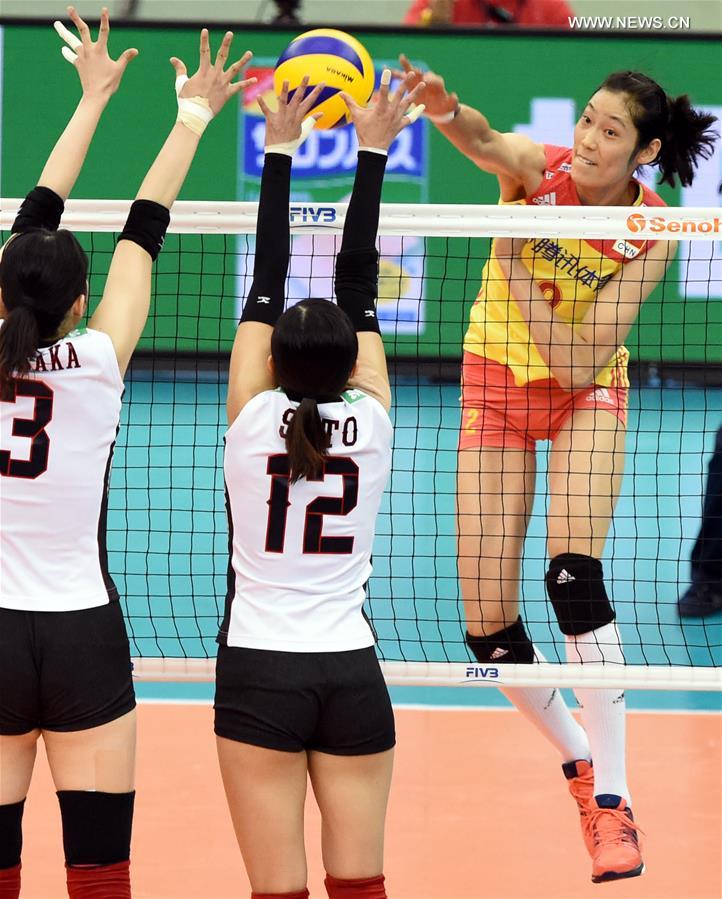(SP)JAPAN-NAGOYA-VOLLEYBALL-FIVB-WOMEN'S GRAND CHAMPIONS CUP-CHINA