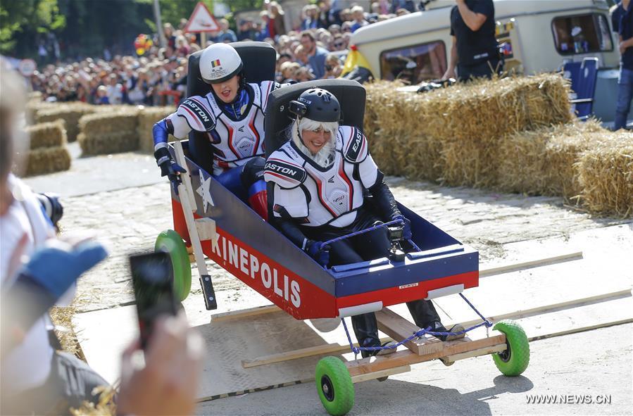 BELGIUM-KLUISBERGEN-SOAPBOX-RACE