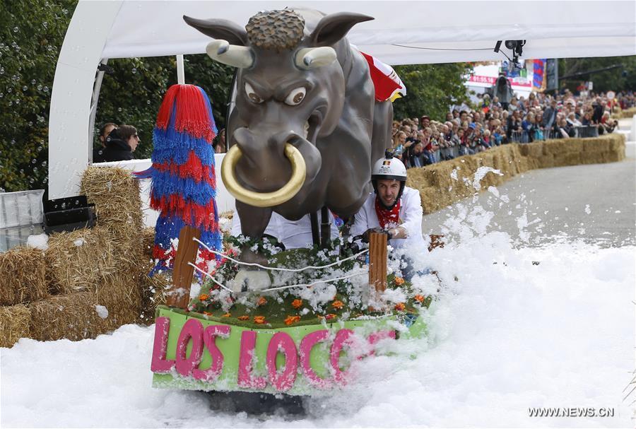 BELGIUM-KLUISBERGEN-SOAPBOX-RACE