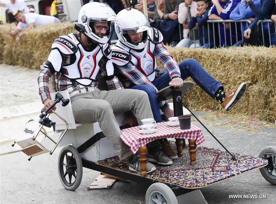 BELGIUM-KLUISBERGEN-SOAPBOX-RACE