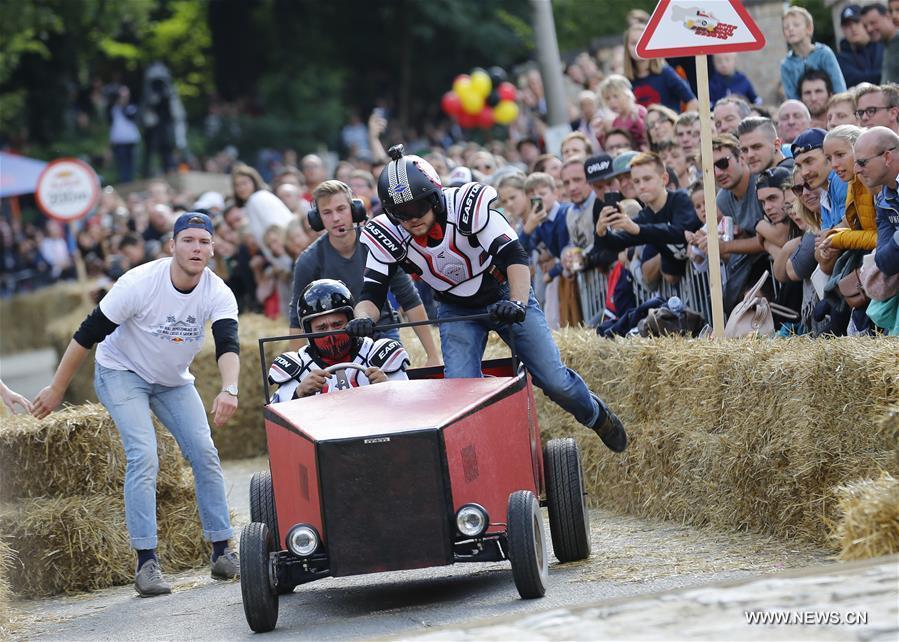 BELGIUM-KLUISBERGEN-SOAPBOX-RACE
