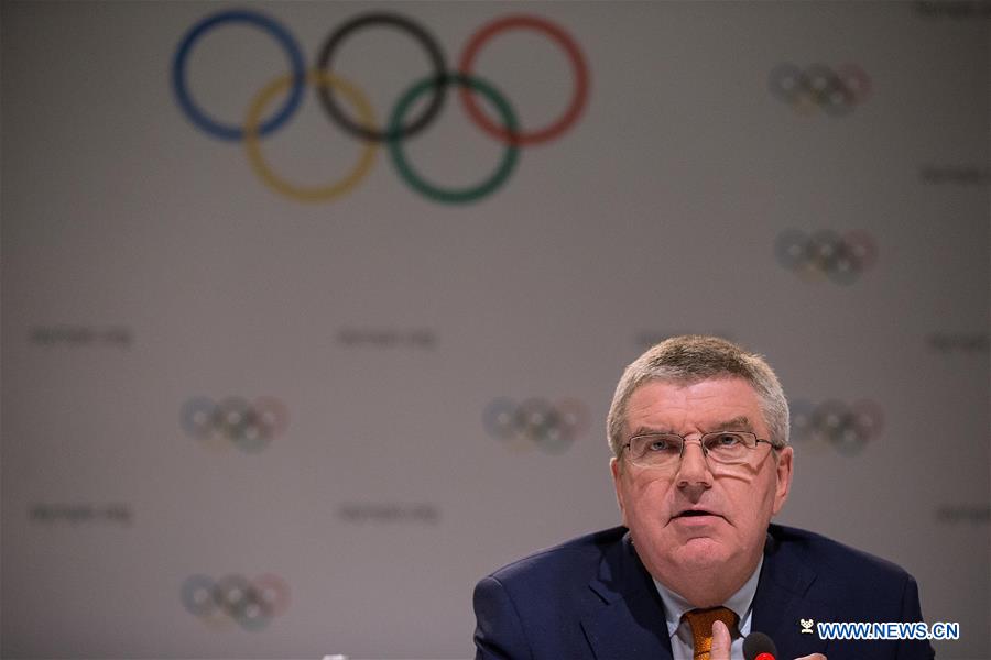 (SP)PERU-LIMA-IOC PRESIDENT-PRESS CONFERENCE 