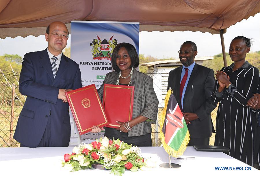 KENYA-NAIROBI-AUTOMATIC WEATHER STATIONS-CHINA-DONATION