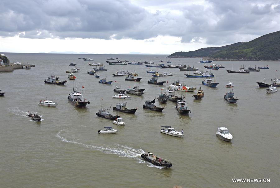 #CHINA-ZHEJIANG-TYPHOON TALIM-APPROACH (CN)