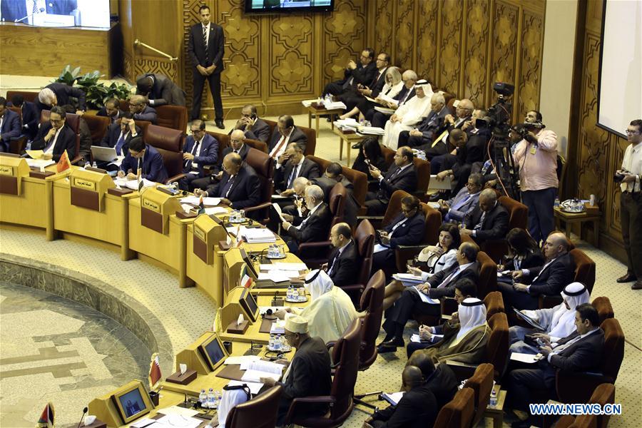 EGYPT-CAIRO-ARAB LEAGUE-MEETING-QATAR