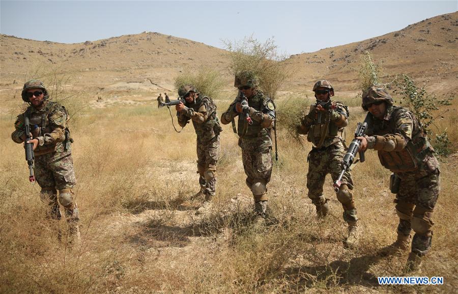 AFGHANISTAN-KABUL-MILITARY TRAINING