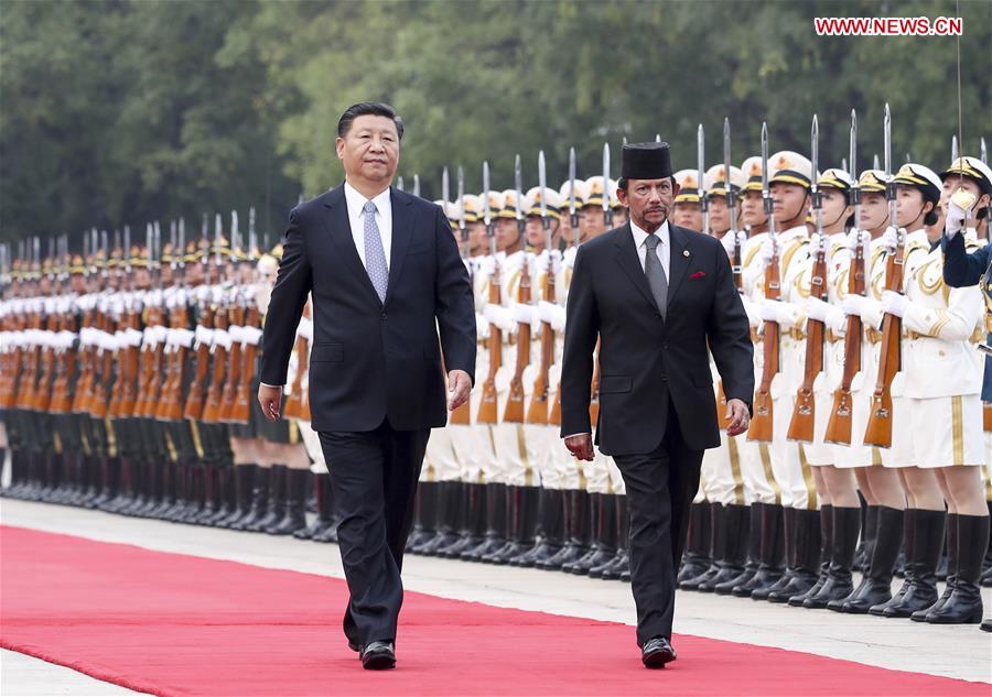 CHINA-XI JINPING-BRUNEI-TALKS(CN)