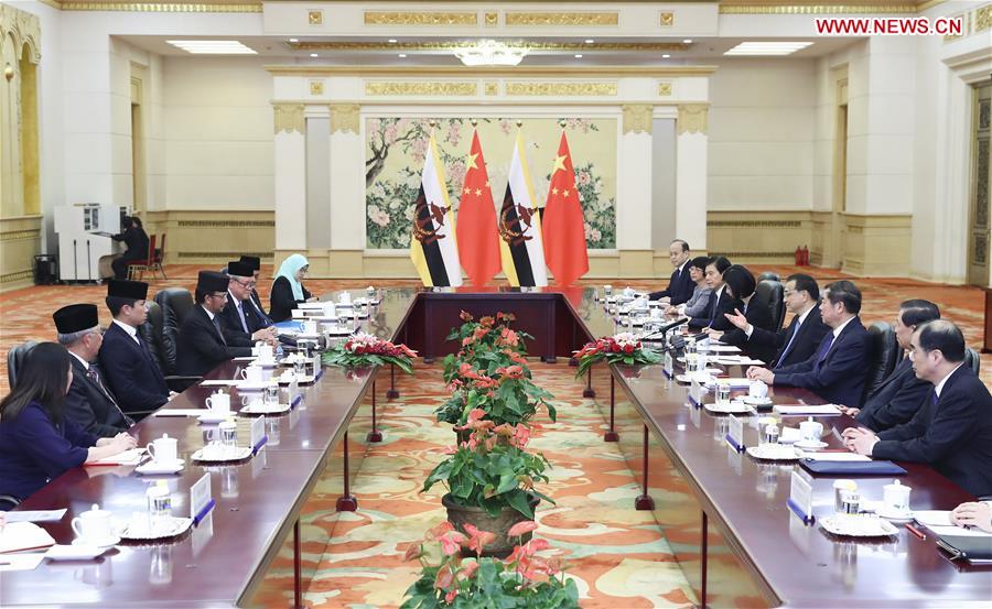 CHINA-LI KEQIANG-BRUNEI-MEETING(CN)
