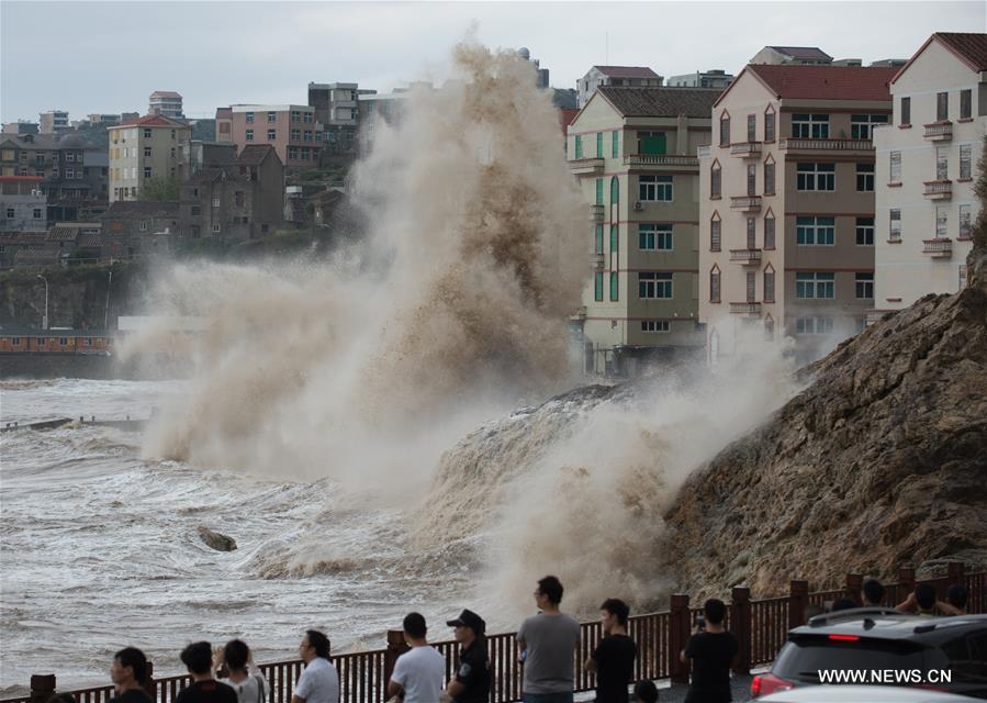 CHINA-ZHEJIANG-TYPHOON TALIM (CN)
