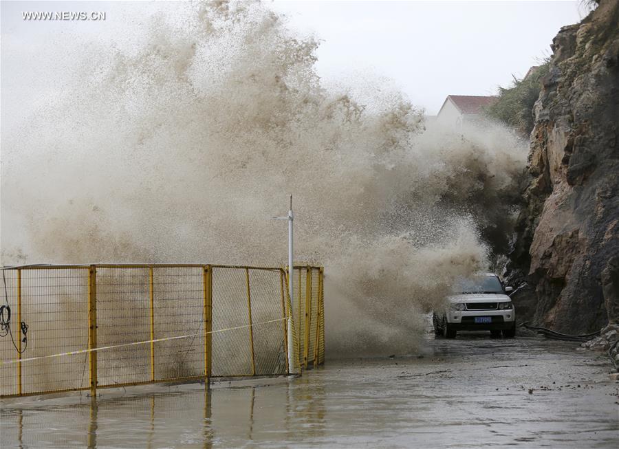 #CHINA-ZHEJIANG-WENLING-TYPHOON TALIM (CN)