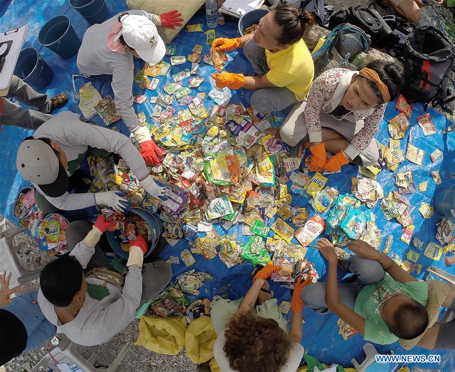 PHILIPPINES-PARANAQUE CITY-ACTIVITY-BREAK FREE FROM PLASTIC 