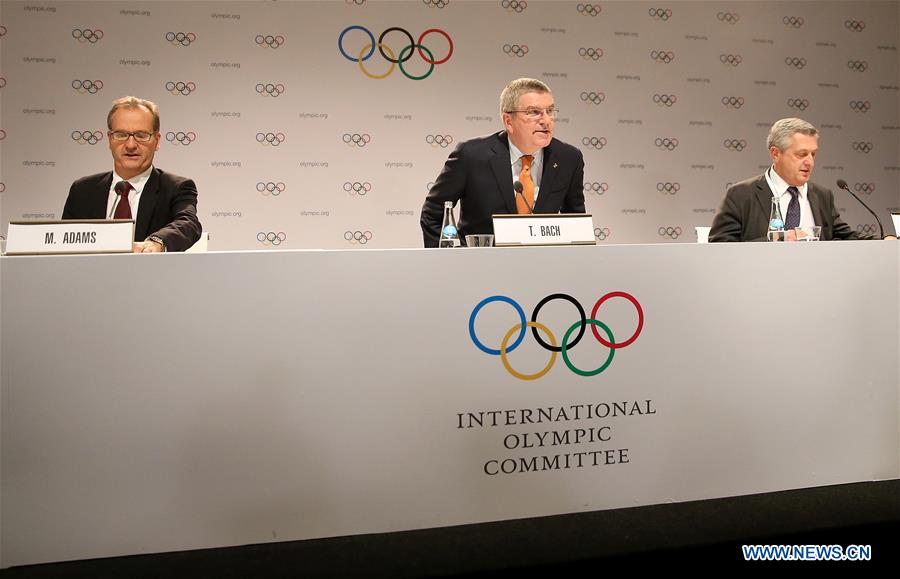 (SP)PERU-LIMA-IOC SESSION-PRESS CONFERENCE