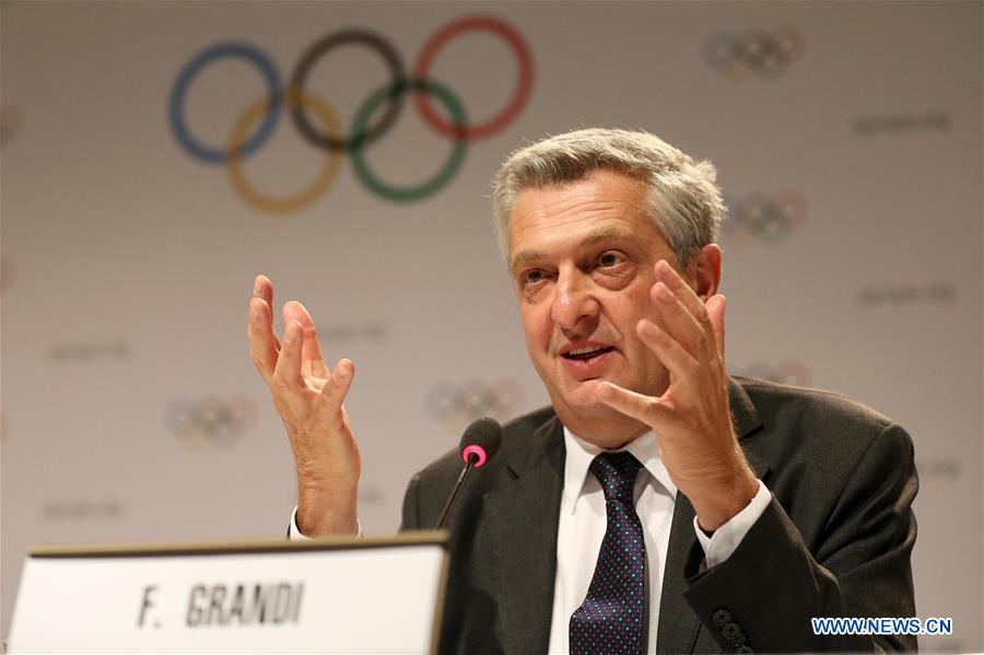 (SP)PERU-LIMA-IOC SESSION-PRESS CONFERENCE