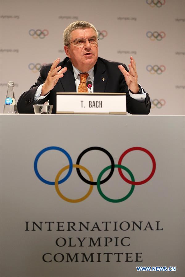 (SP)PERU-LIMA-IOC SESSION-PRESS CONFERENCE