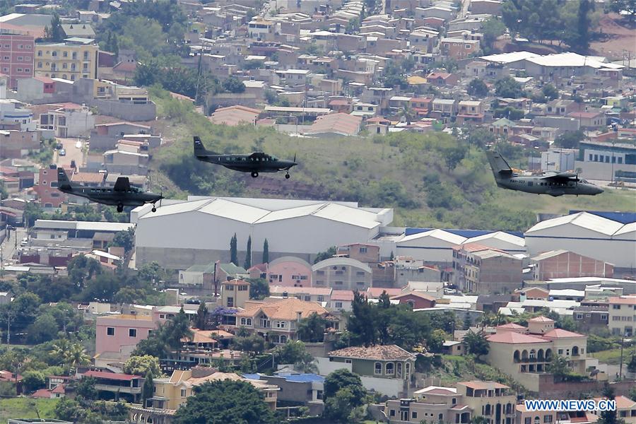 HONDURAS-TEGUCIGALPA-AIR SHOW