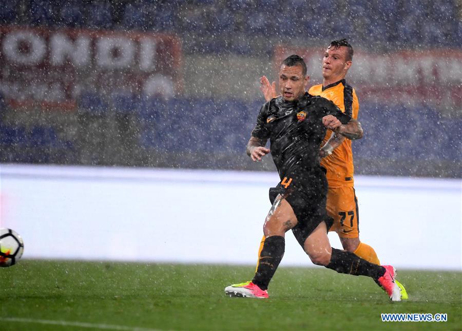 (SP)ITALY-ROME-SOCCER-SERIE A-ROMA VS VERONA