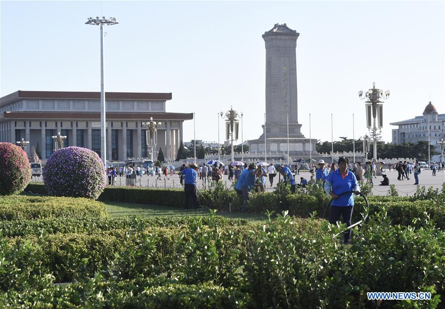 CHINA-BEIJING-NATIONAL DAY-FLOWER TERRACE (CN)