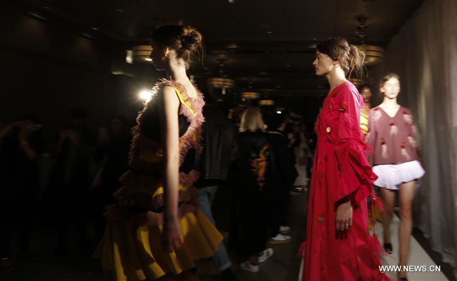 BRITAIN-LONDON-FASHION WEEK-HUISHAN ZHANG-PRESENTATION