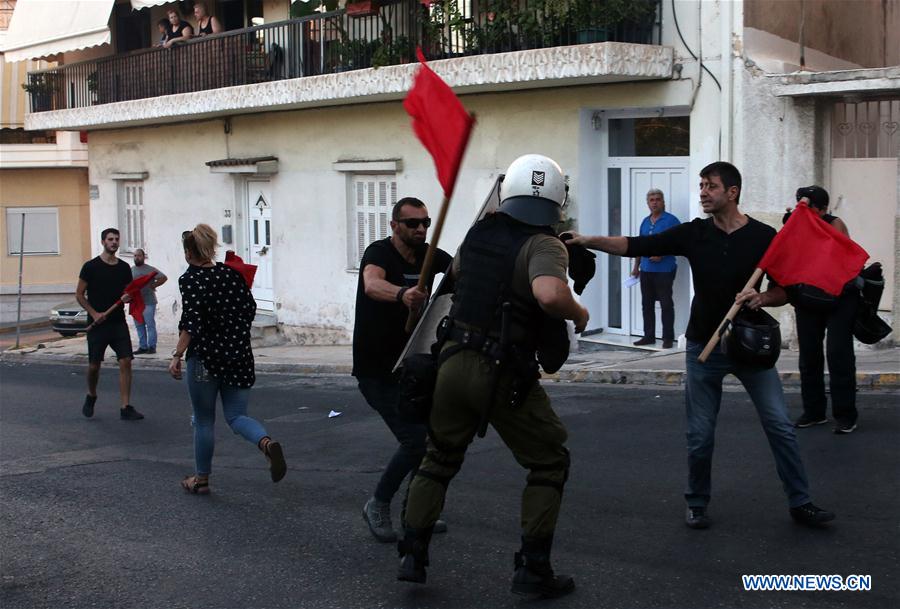 GREECE-PIRAEUS-RALLY