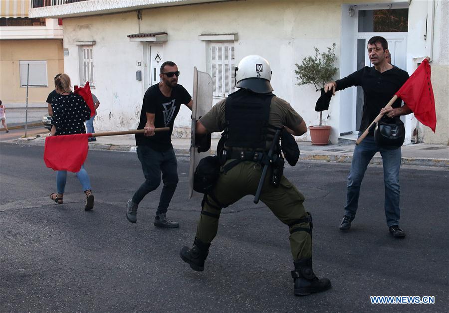 GREECE-PIRAEUS-RALLY