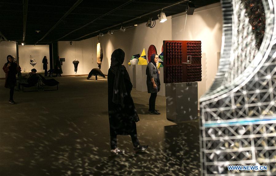 IRAN-TEHRAN-ART-SCULPTURE BIENNAL