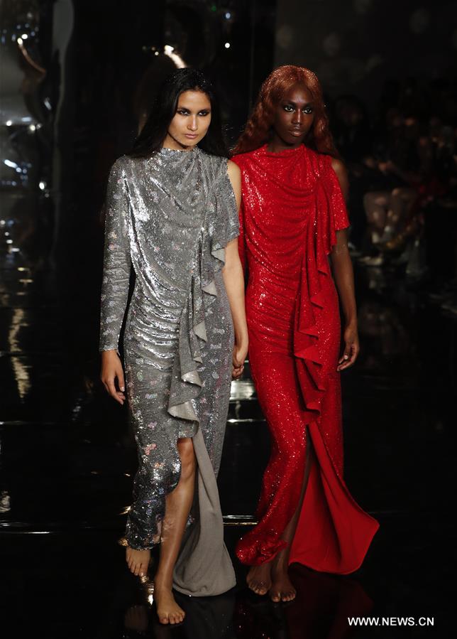 BRITAIN-LONDON-FASHION WEEK-SS18-ASHISH