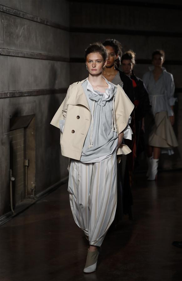 BRITAIN-LONDON-LONDON FASHION WEEK-PALMER-HARDING