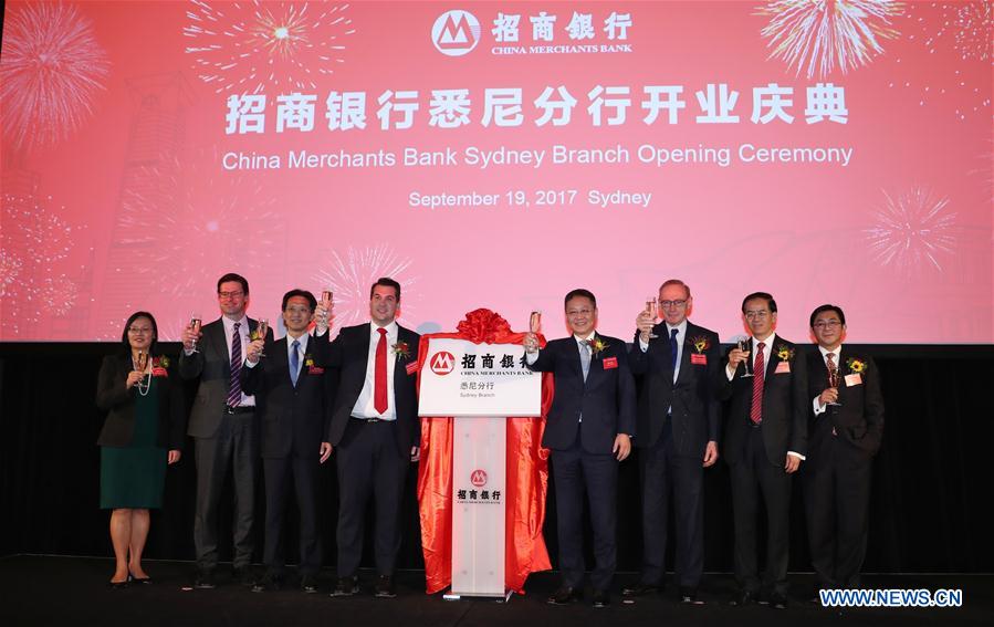 AUSTRALIA-SYDNEY-CHINA MERCHANTS BANK-OPENING 