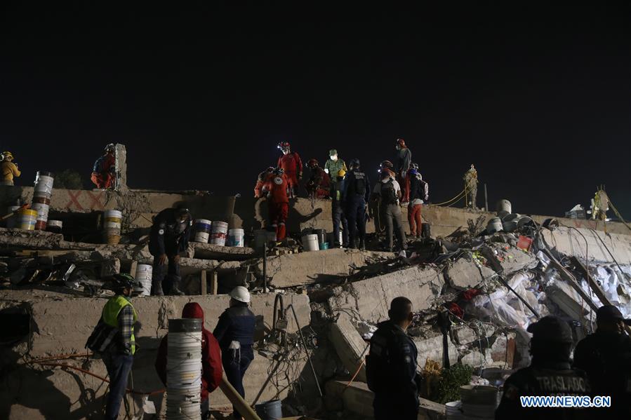 MEXICO-MEXICO CITY-RESCUE-EARTHQUAKE