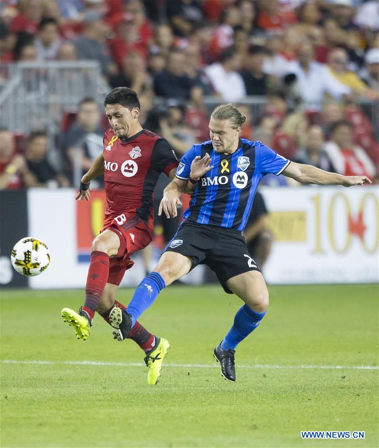 (SP)CANADA-TORONTO-SOCCER-MLS-TORONTO FC VS MONTREAL IMPACT