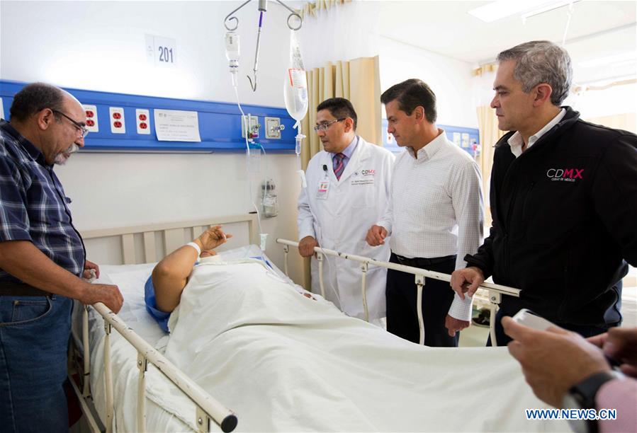 MEXICO-MEXICO CITY-ENVIRONMENT-EARTHQUAKE