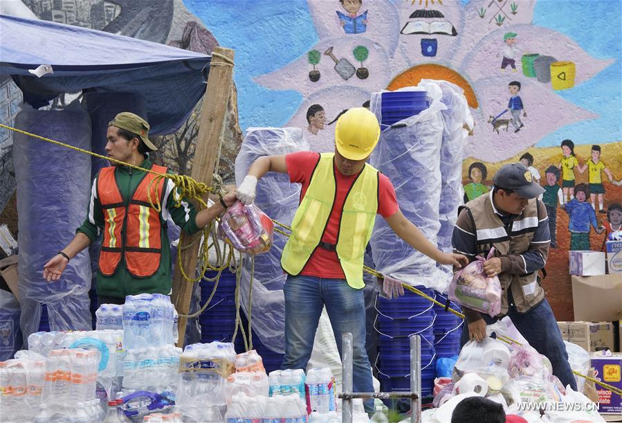 MEXICO-MEXICO CITY-EARTHQUAKE-AFTERMATH