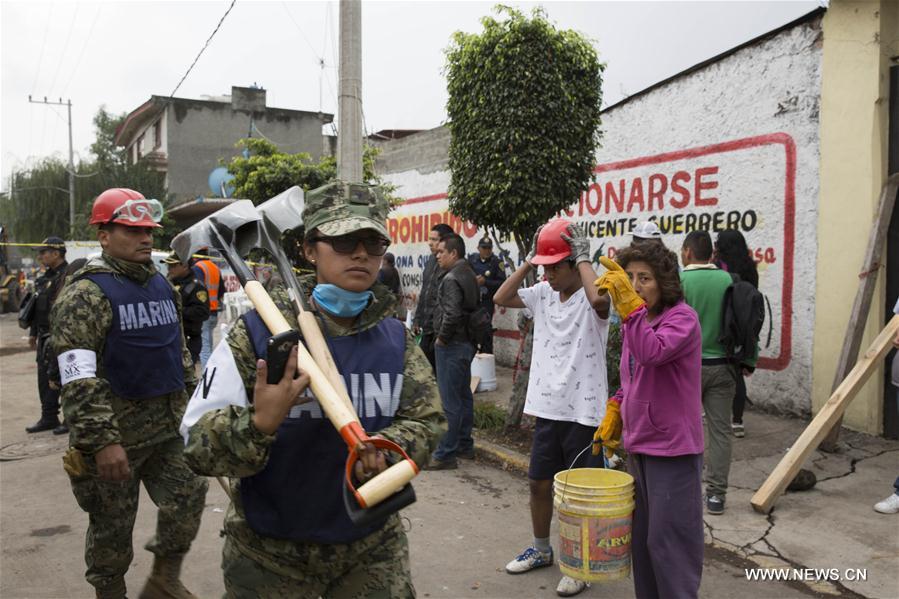 MEXICO-MEXICO CITY-EARTHQUAKE-AFTERMATH