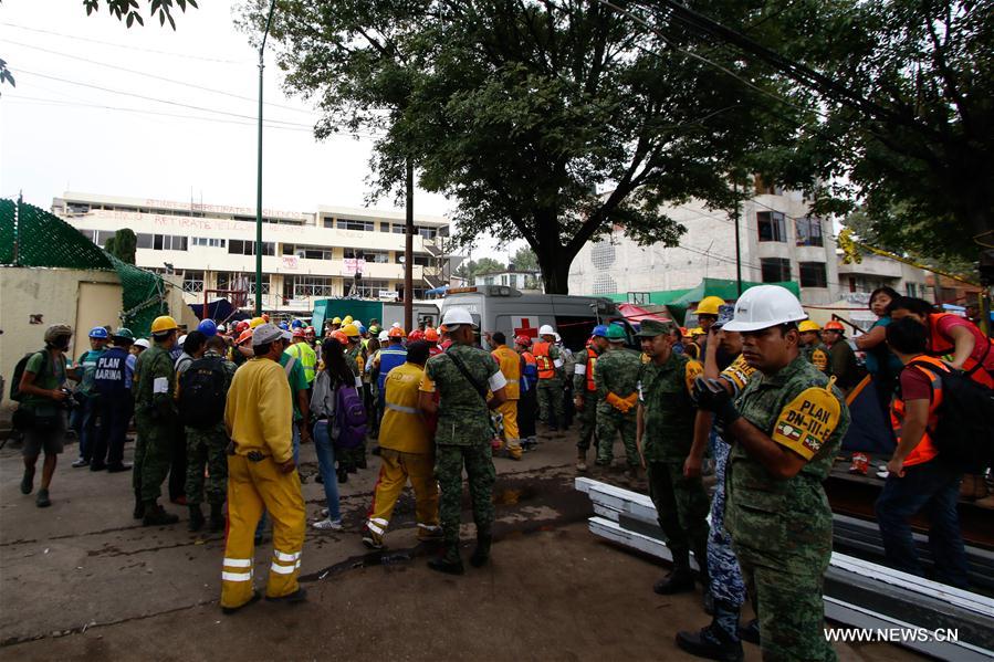MEXICO-MEXICO CITY-EARTHQUAKE-AFTERMATH